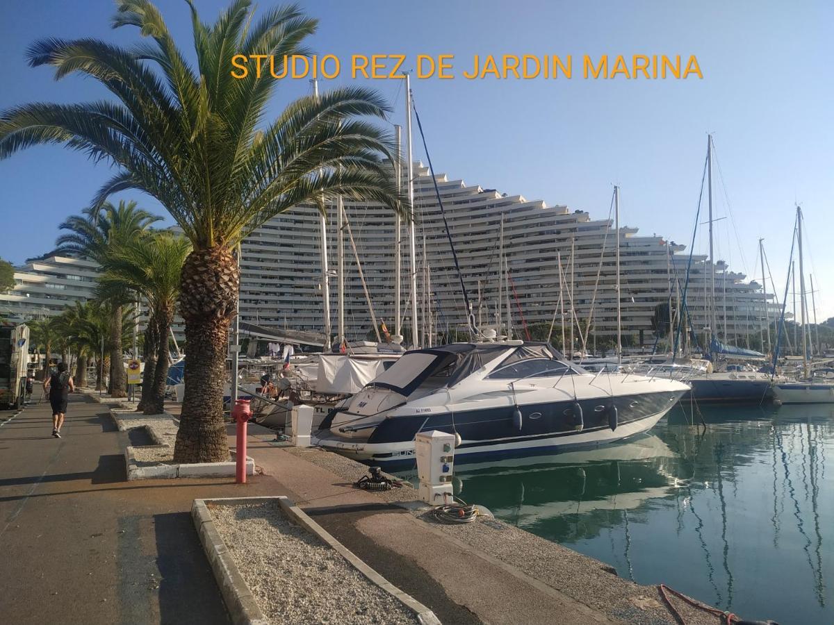 Studio Rez de jardin Marina baie des Anges Villeneuve-Loubet Exterior foto